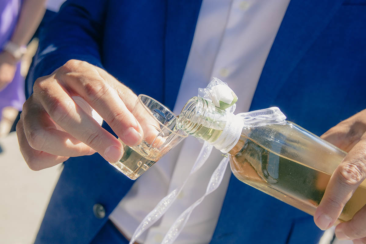 Greek civil wedding in Crete