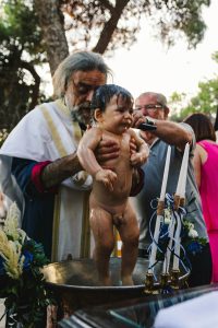 Greek orthodox wedding and christening